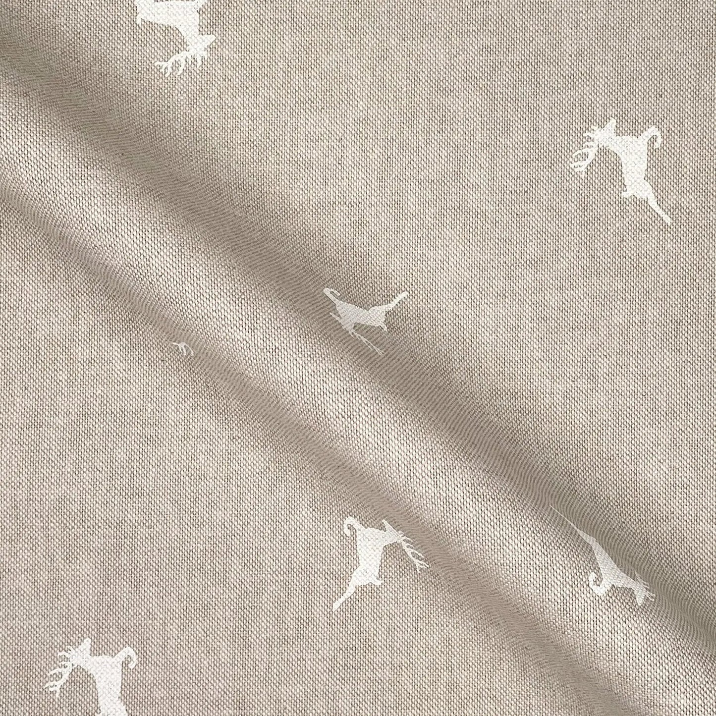 Cotton Rich Linen Look Printed Panama Fabric | Decorative Craft & Home Fabric 55" (140cm) Wide â€“ Sold by the Meter