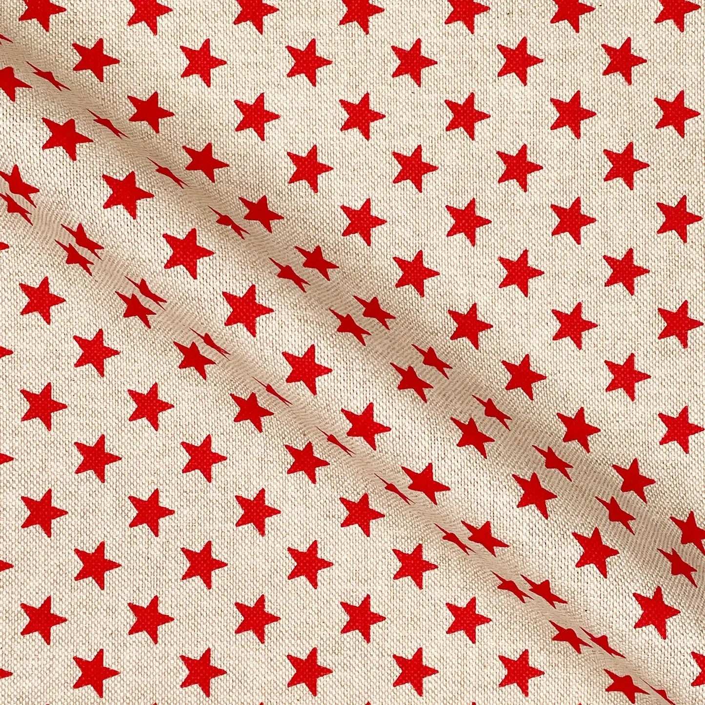 Cotton Rich Linen Look Printed Panama Fabric | Decorative Craft & Home Fabric 55" (140cm) Wide â€“ Sold by the Meter