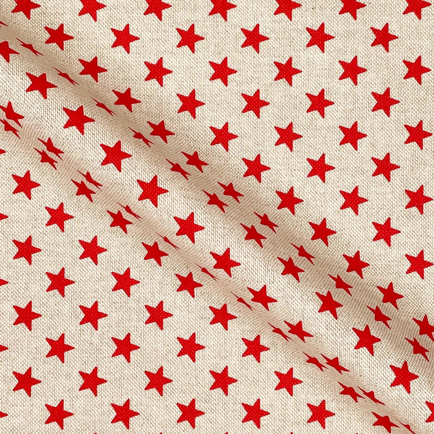 Cotton Rich Linen Look Printed Panama Fabric | Decorative Craft & Home Fabric 55" (140cm) Wide â€“ Sold by the Meter