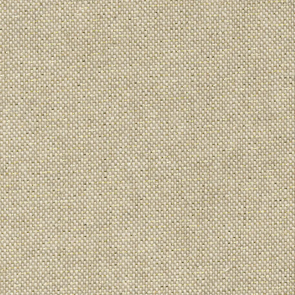 Plain Cotton Rich Sparkle Linen Look Panama Fabric | Solid Lurex Blend 200gsm 55" (140cm) Wide Craft & Home DÃ©cor Material â€“ Sold by the Meter