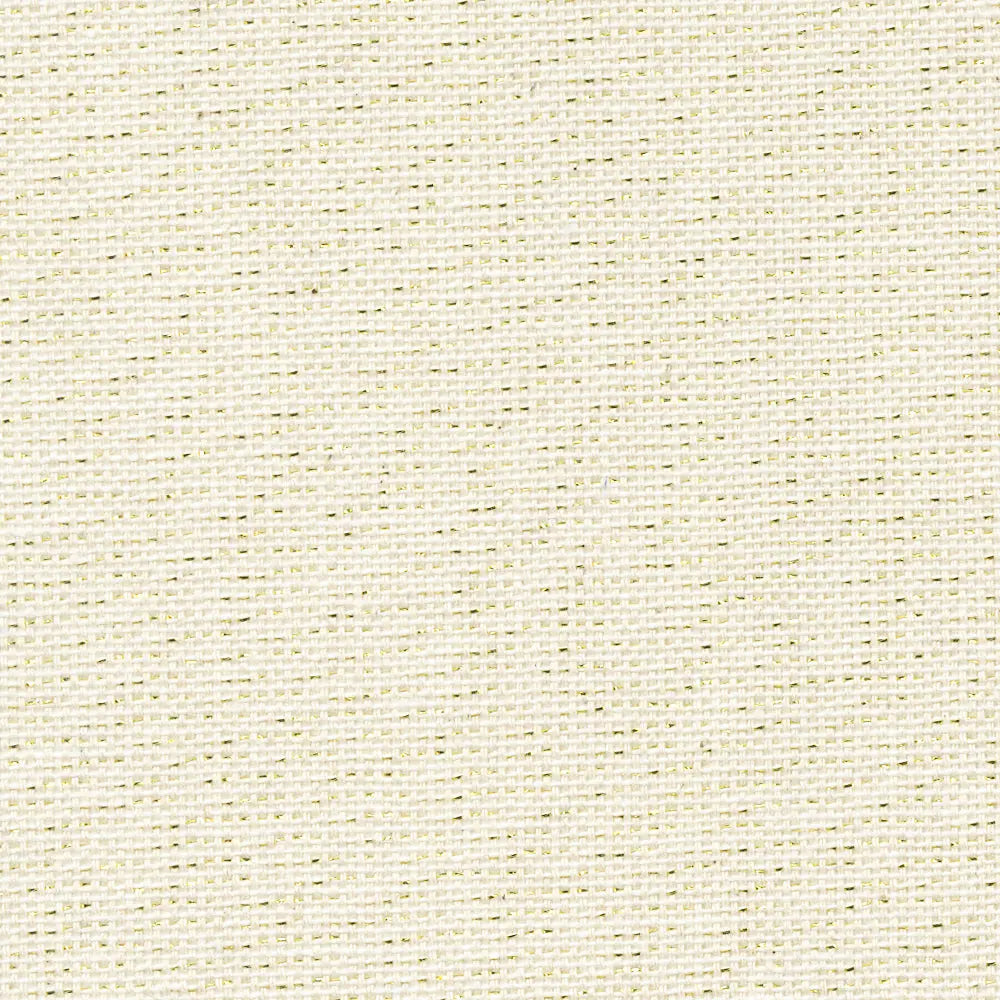 Plain Cotton Rich Sparkle Linen Look Panama Fabric | Solid Lurex Blend 200gsm 55" (140cm) Wide Craft & Home DÃ©cor Material â€“ Sold by the Meter