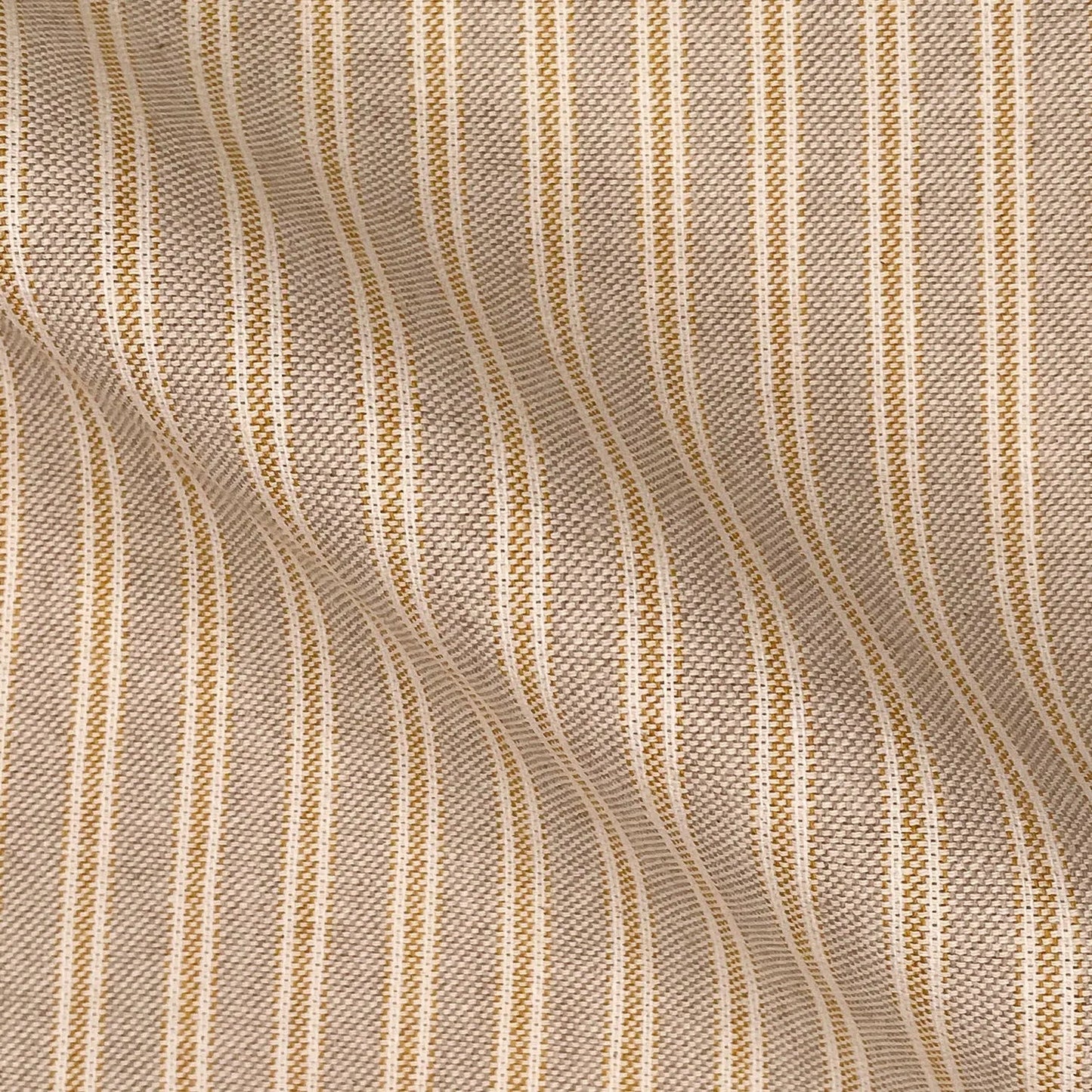 280cm Wide Cotton Rich Linen Ticking Stripe Fabric | Extra Wide Upholstery & Craft Fabric 110" (280cm) – Sold by the Meter