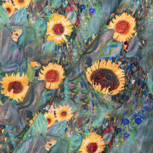 Gustav Klimt's Water Repellent Outdoor Fabric | 59" (150cm) Wide 270gsm UV Resistant PU Coated – Sold by the Meter