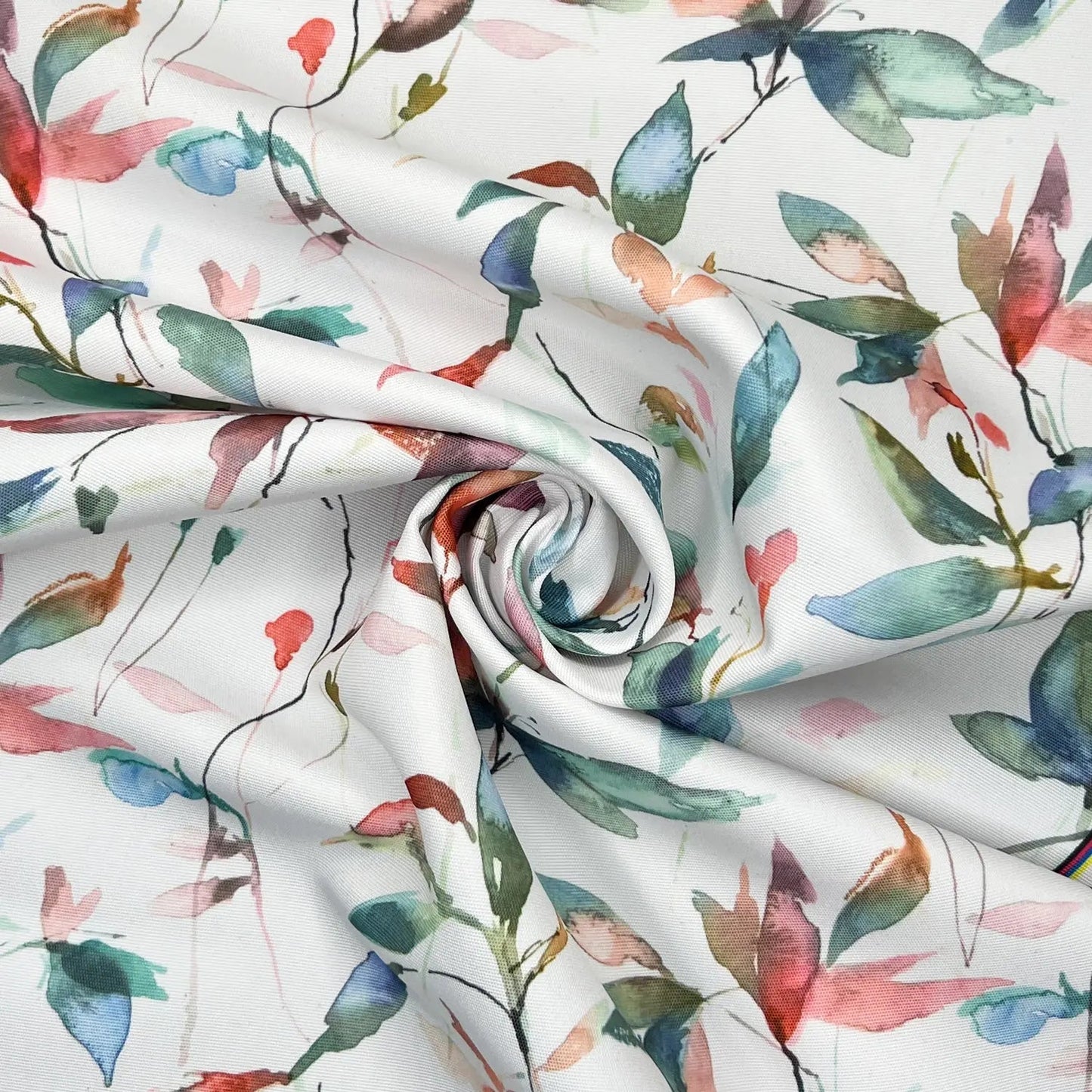 Floral Water Repellent Outdoor Fabric | 59" (150cm) Wide 270gsm UV Resistant PU Coated â€“ Sold by the Meter