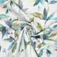 Floral Water Repellent Outdoor Fabric | 59" (150cm) Wide 270gsm UV Resistant PU Coated â€“ Sold by the Meter