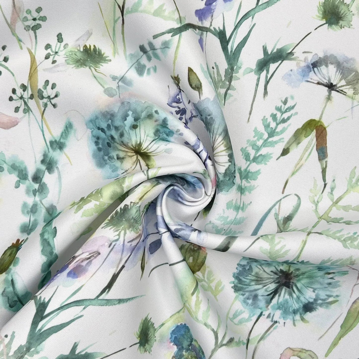 Floral Water Repellent Outdoor Fabric | 59" (150cm) Wide 270gsm UV Resistant PU Coated â€“ Sold by the Meter