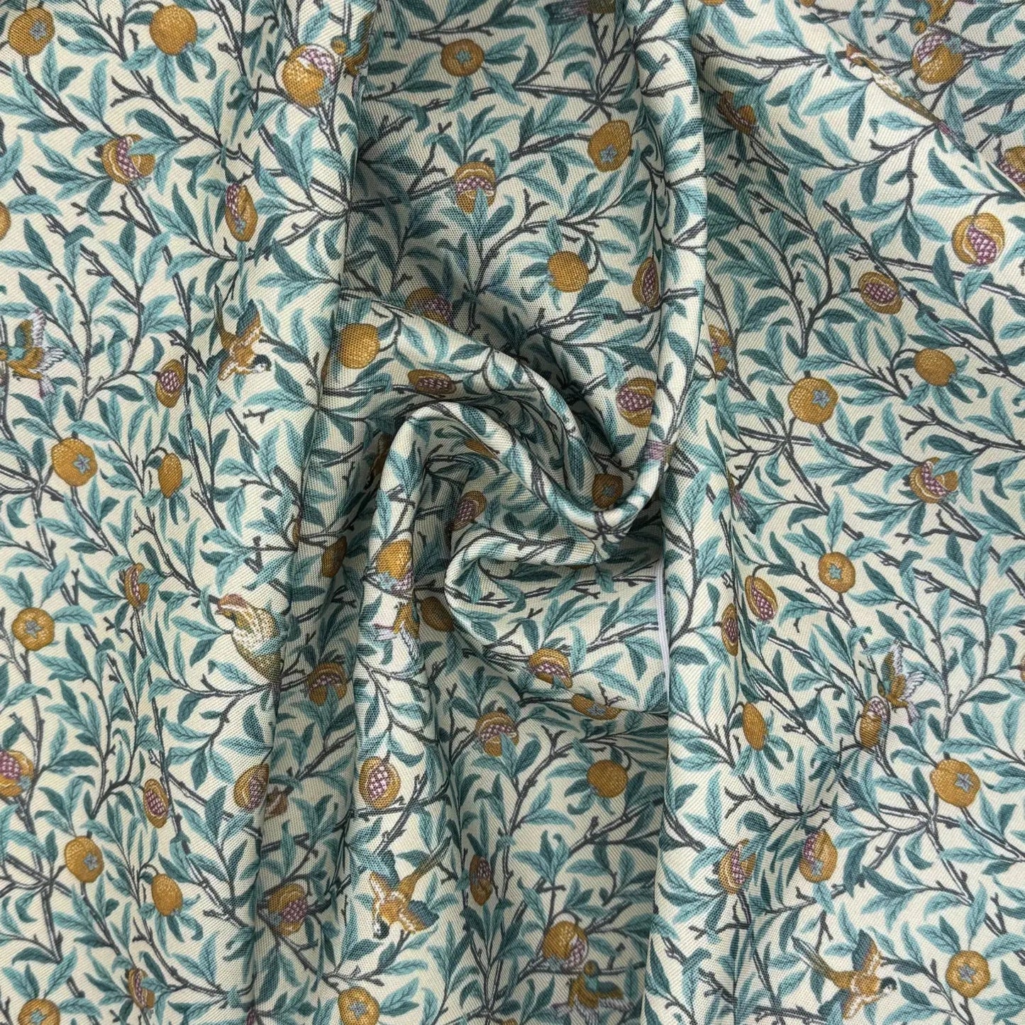 William Morris Water Repellent Outdoor Fabric | 59" (150cm) Wide 270gsm UV Resistant PU Coated â€“ Sold by the Meter