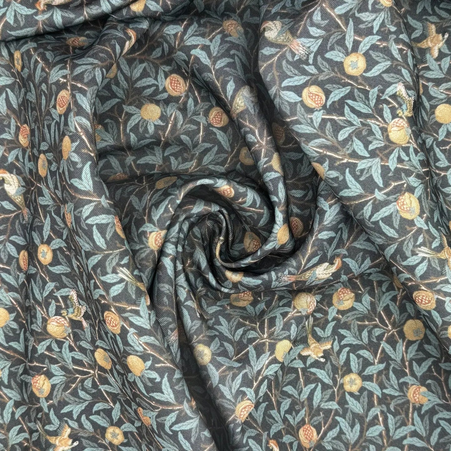 William Morris Water Repellent Outdoor Fabric | 59" (150cm) Wide 270gsm UV Resistant PU Coated â€“ Sold by the Meter
