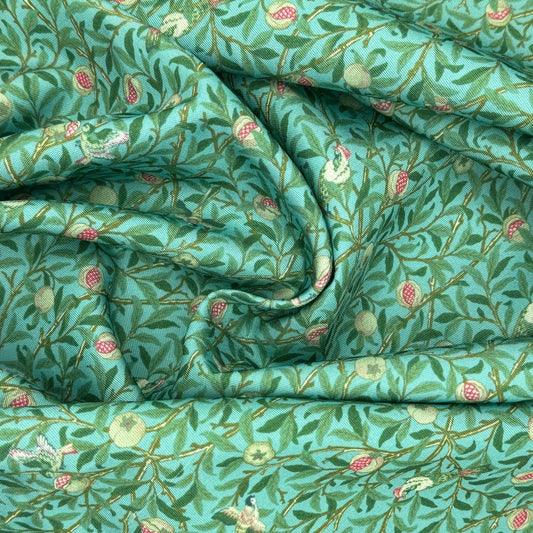 William Morris Water Repellent Outdoor Fabric | 59" (150cm) Wide 270gsm UV Resistant PU Coated – Sold by the Meter