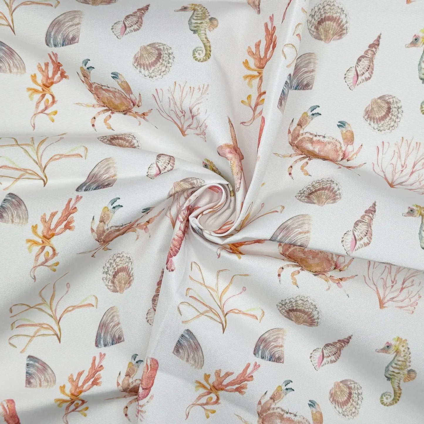 Nautical Water Repellent Outdoor Fabric | Heavyweight UV Resistant PU Coated Polyester 59" (150cm) Wide Upholstery & Garden Fabric â€“ Sold by the Meter