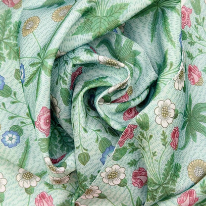 Floral Outdoor Upholstery Fabric | Water Repellent UV Resistant PU Coated Polyester 59" (150cm) Wide – Sold by the Meter
