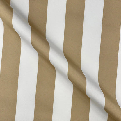 Striped Outdoor Waterproof Fabric | Water Repellent UV Resistant PU Coated 59" (150cm) Wide 270gsm – Sold by the Meter