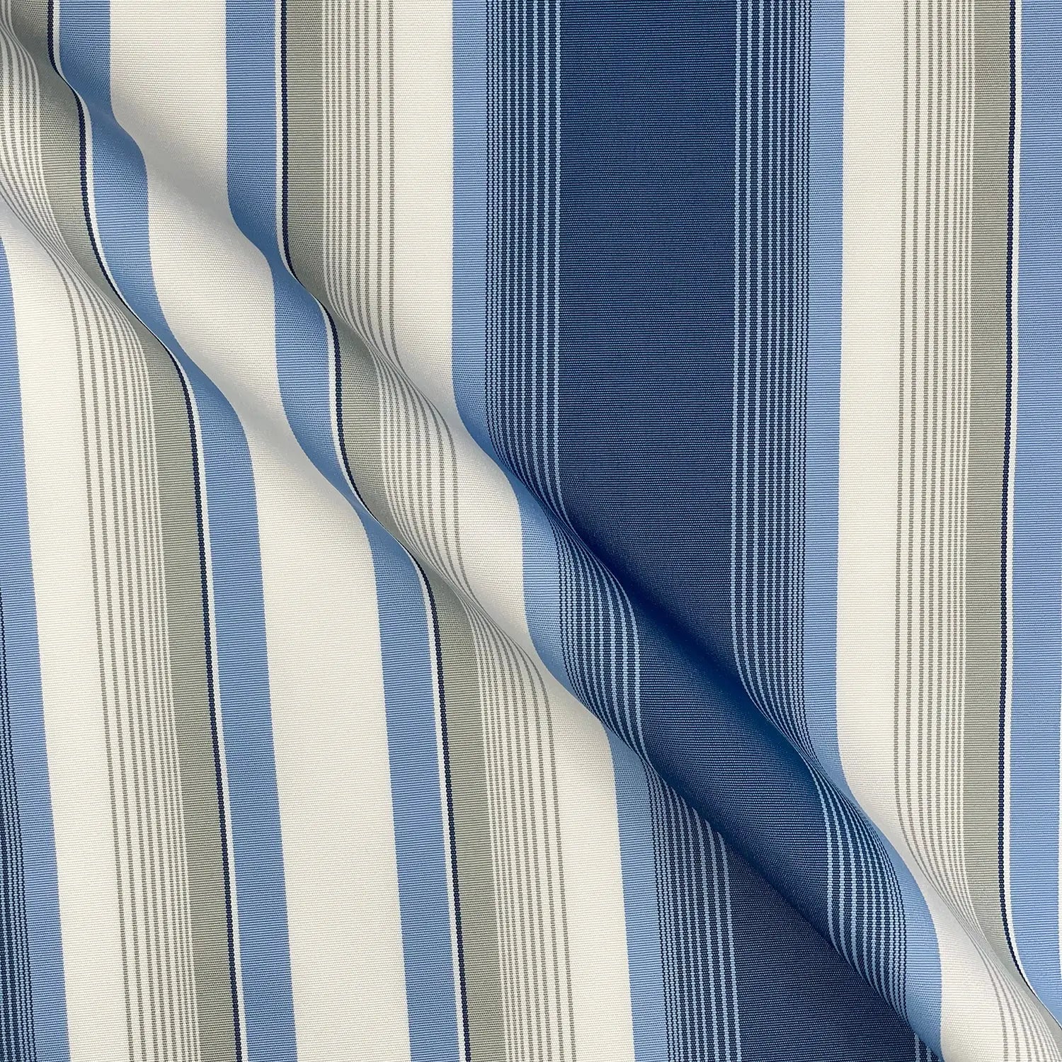 Striped Outdoor Waterproof Fabric | Water Repellent UV Resistant PU Coated 59" (150cm) Wide 270gsm – Sold by the Meter