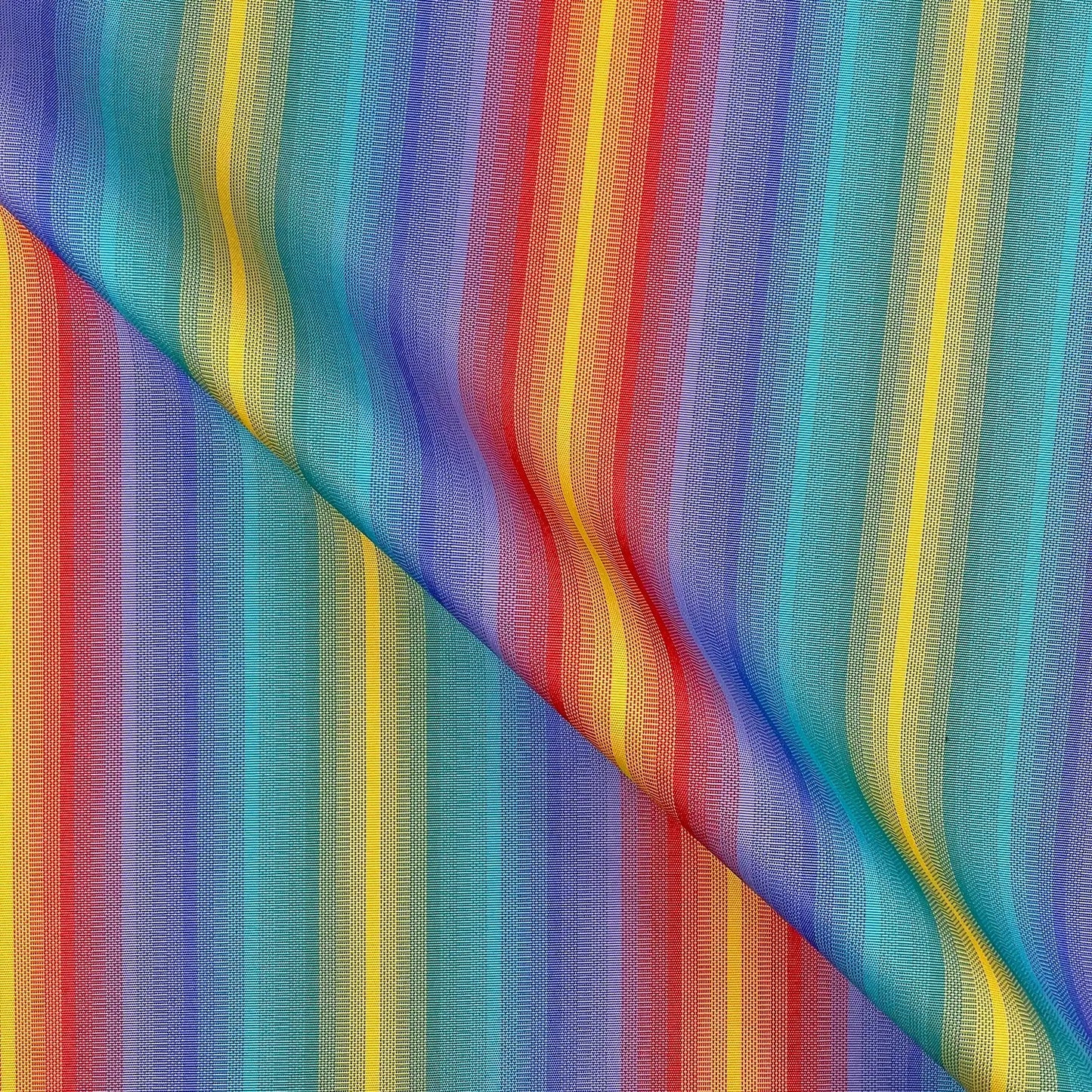 Striped Outdoor Waterproof Fabric | Water Repellent UV Resistant PU Coated 59" (150cm) Wide 270gsm – Sold by the Meter