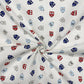 Cotton Rich Popart Panama Canvas Fabric | Digitally Printed Craft & Home Fabric 55" (140cm) Wide â€“ Sold by the Meter