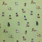 Cotton Rich Popart Panama Canvas Fabric | Digitally Printed Craft & Home Fabric 55" (140cm) Wide â€“ Sold by the Meter