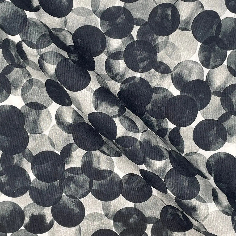 Bokeh Dot Digital Printed 100% Cotton Poplin Fabric | Lightweight OEKO-TEX® Standard 100 125gsm 45" (115cm) Wide – Sold by the Meter