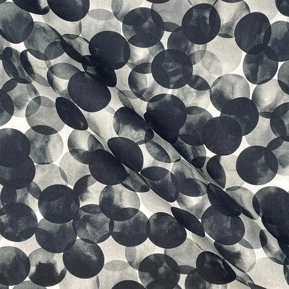 Bokeh Dot Digital Printed 100% Cotton Poplin Fabric | Lightweight OEKO-TEXÂ® Standard 100 125gsm 45" (115cm) Wide â€“ Sold by the Meter