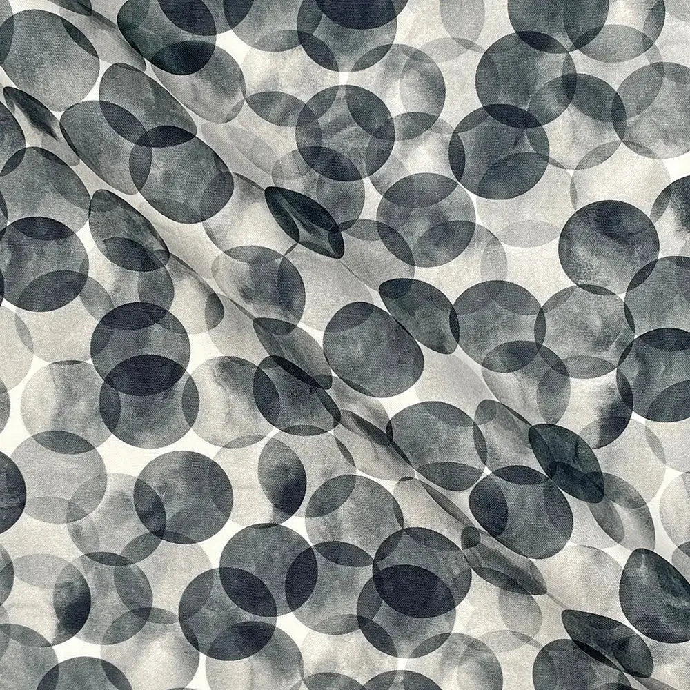 Bokeh Dot Digital Printed 100% Cotton Poplin Fabric | Lightweight OEKO-TEXÂ® Standard 100 125gsm 45" (115cm) Wide â€“ Sold by the Meter