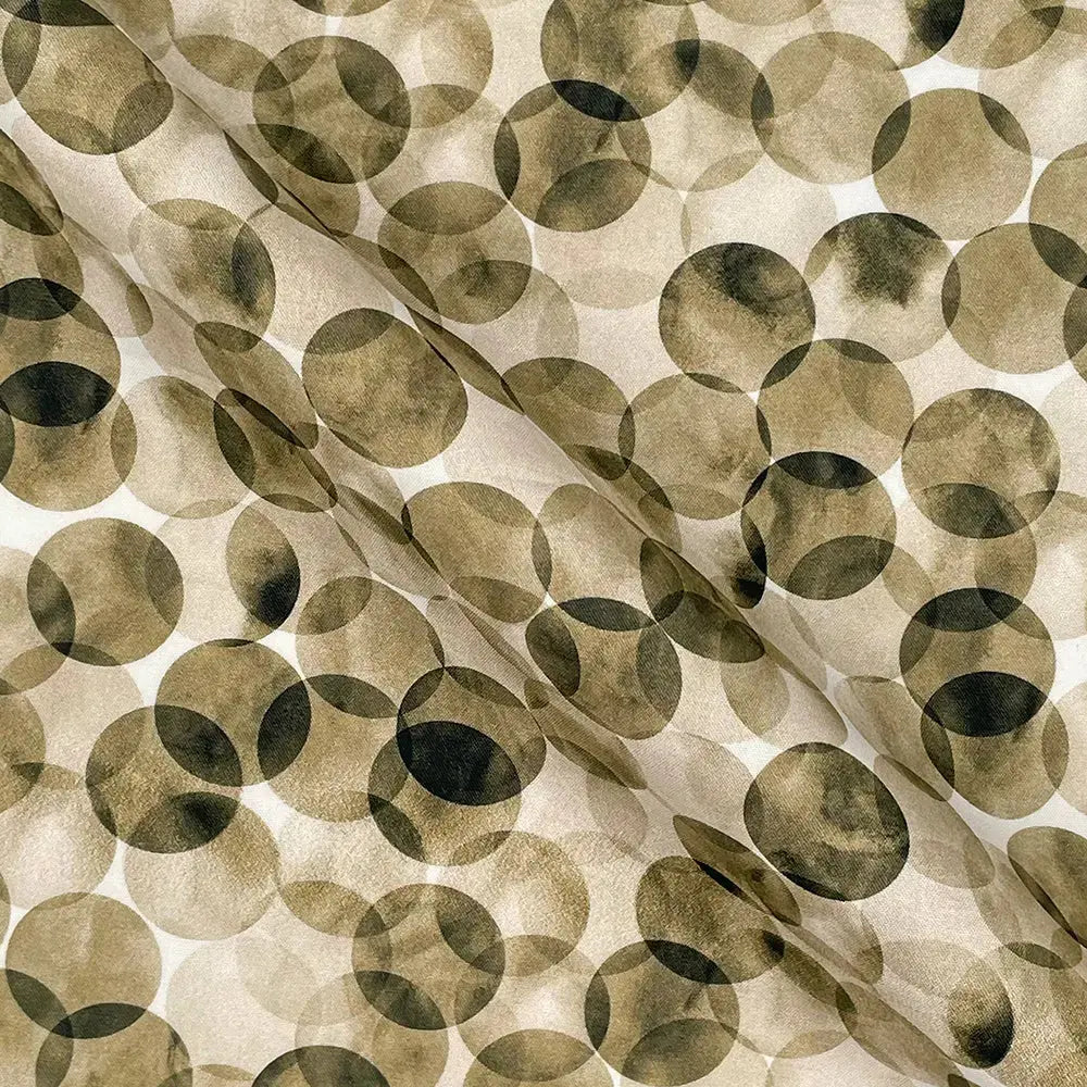 Bokeh Dot Digital Printed 100% Cotton Poplin Fabric | Lightweight OEKO-TEXÂ® Standard 100 125gsm 45" (115cm) Wide â€“ Sold by the Meter