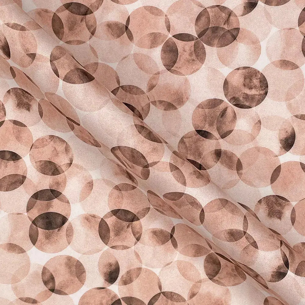 Bokeh Dot Digital Printed 100% Cotton Poplin Fabric | Lightweight OEKO-TEXÂ® Standard 100 125gsm 45" (115cm) Wide â€“ Sold by the Meter
