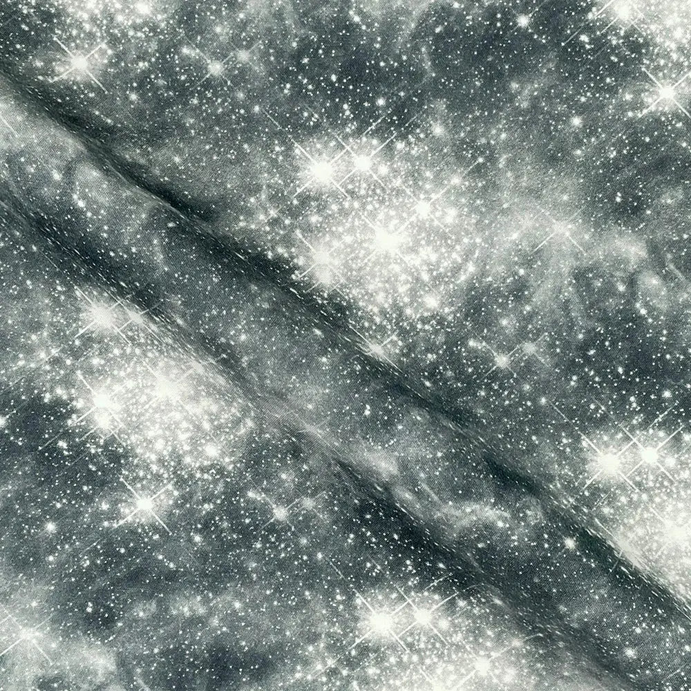 Galaxy Digital Printed 100% Cotton Poplin Fabric | Lightweight OEKO-TEX® Standard 100 125gsm 45" (115cm) Wide – Sold by the Meter