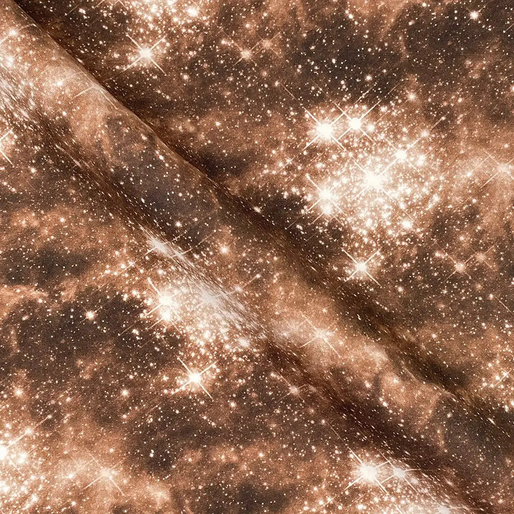Galaxy Digital Printed 100% Cotton Poplin Fabric | Lightweight OEKO-TEX® Standard 100 125gsm 45" (115cm) Wide – Sold by the Meter