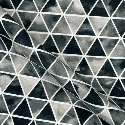 Geometric Digital Printed 100% Cotton Poplin Fabric | Lightweight OEKO-TEXÂ® Standard 100 125gsm 45" (115cm) Wide â€“ Sold by the Meter