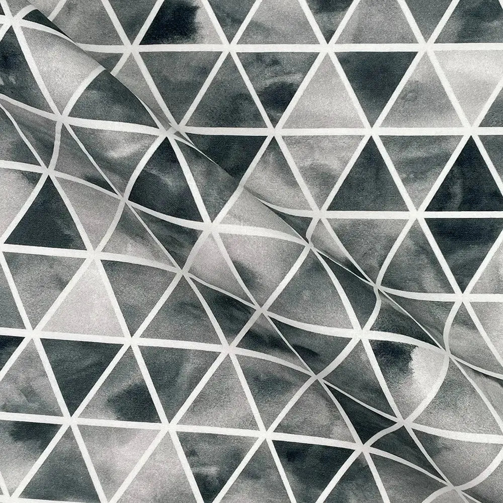 Geometric Digital Printed 100% Cotton Poplin Fabric | Lightweight OEKO-TEXÂ® Standard 100 125gsm 45" (115cm) Wide â€“ Sold by the Meter