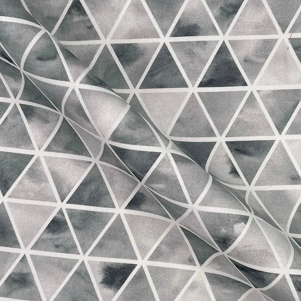 Geometric Digital Printed 100% Cotton Poplin Fabric | Lightweight OEKO-TEXÂ® Standard 100 125gsm 45" (115cm) Wide â€“ Sold by the Meter