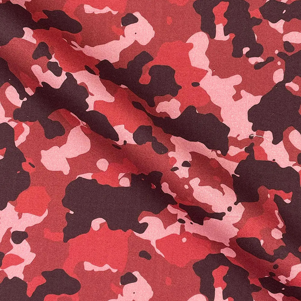 Camouflage Digital Printed 100% Cotton Poplin Fabric | Lightweight OEKO-TEX® Standard 100 125gsm 45" (115cm) Wide – Sold by the Meter