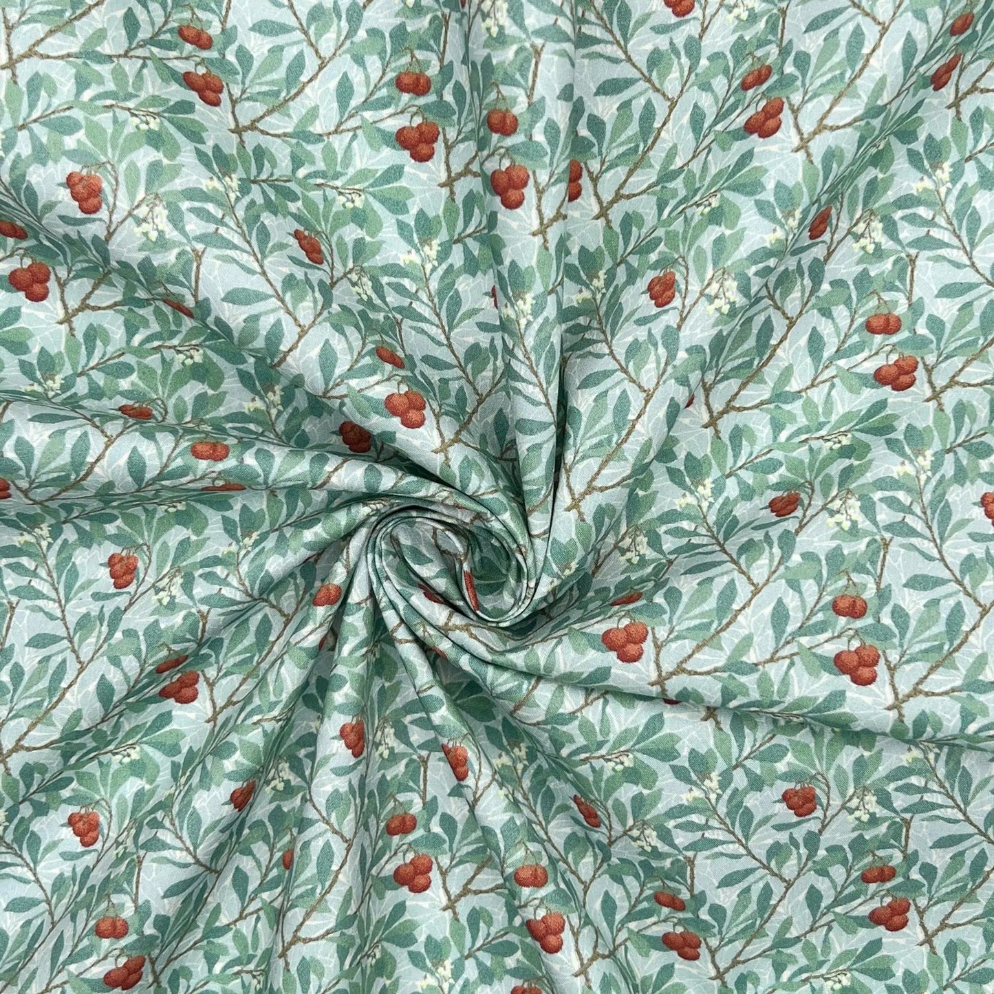 100% Cotton Percale Fabric | 44" (112cm) Wide Lightweight 200 Thread Count Dressmaking & Craft Material â€“ William Morris Designs â€“ Sold by the Meter
