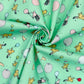 Winnie the Pooh Cotton Percale Fabric | Lightweight 200 Thread Count 100% Cotton 44" (112cm) Wide Dressmaking & Craft Fabric â€“ Sold by the Meter