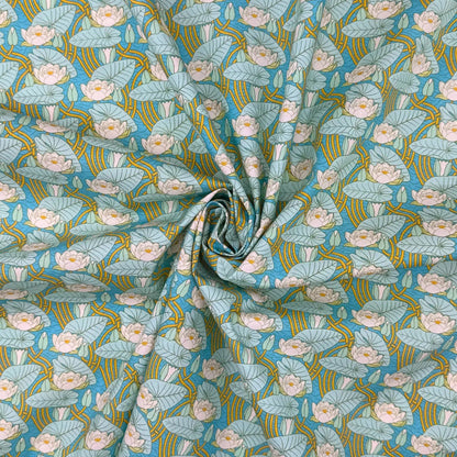 100% Cotton Percale Fabric | 44" (112cm) Wide Lightweight 200 Thread Count Dressmaking & Craft Material â€“ Maurice Pillard Verneuil Designs â€“ Sold by the Meter