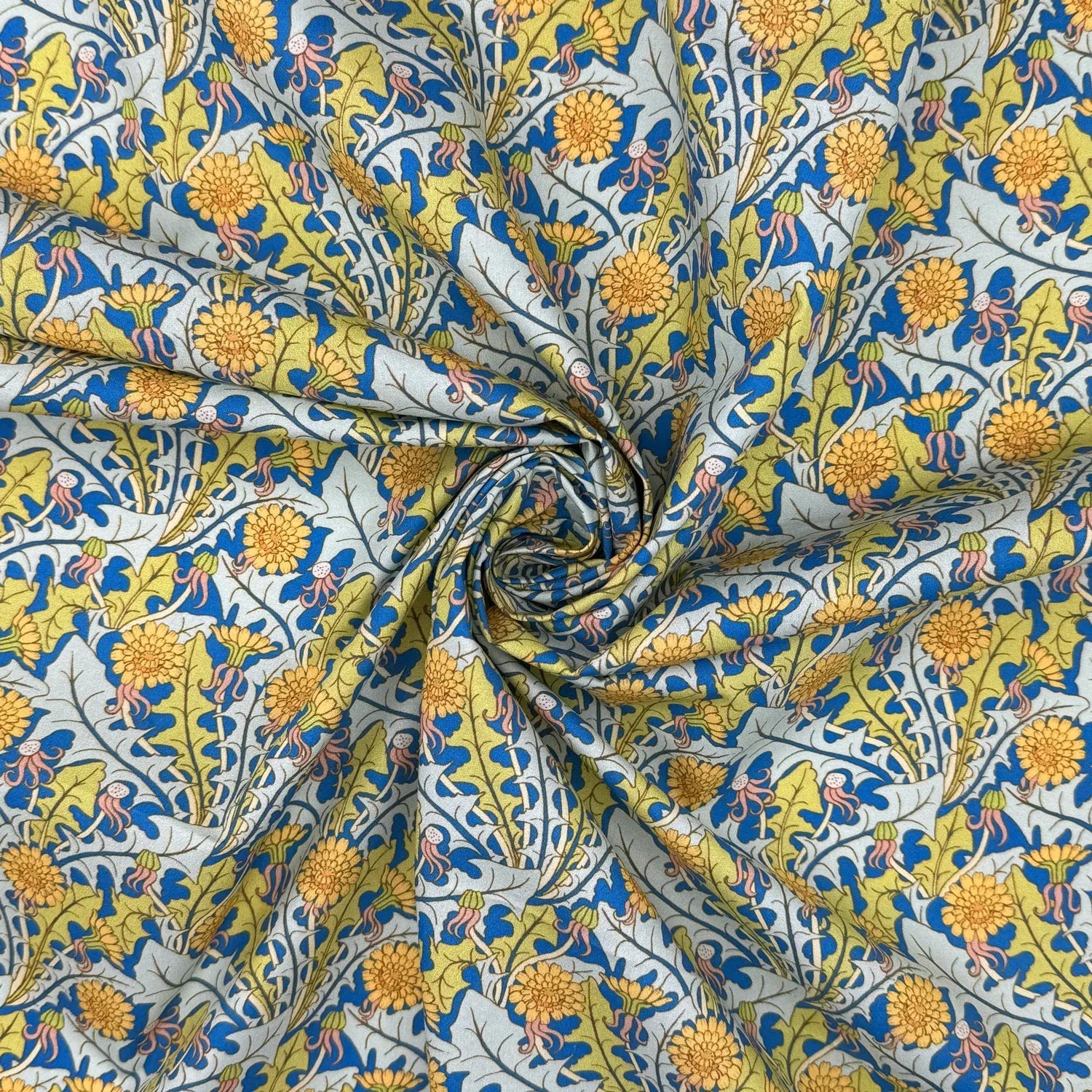 100% Cotton Percale Fabric | 44" (112cm) Wide Lightweight 200 Thread Count Dressmaking & Craft Material â€“ Maurice Pillard Verneuil Designs â€“ Sold by the Meter