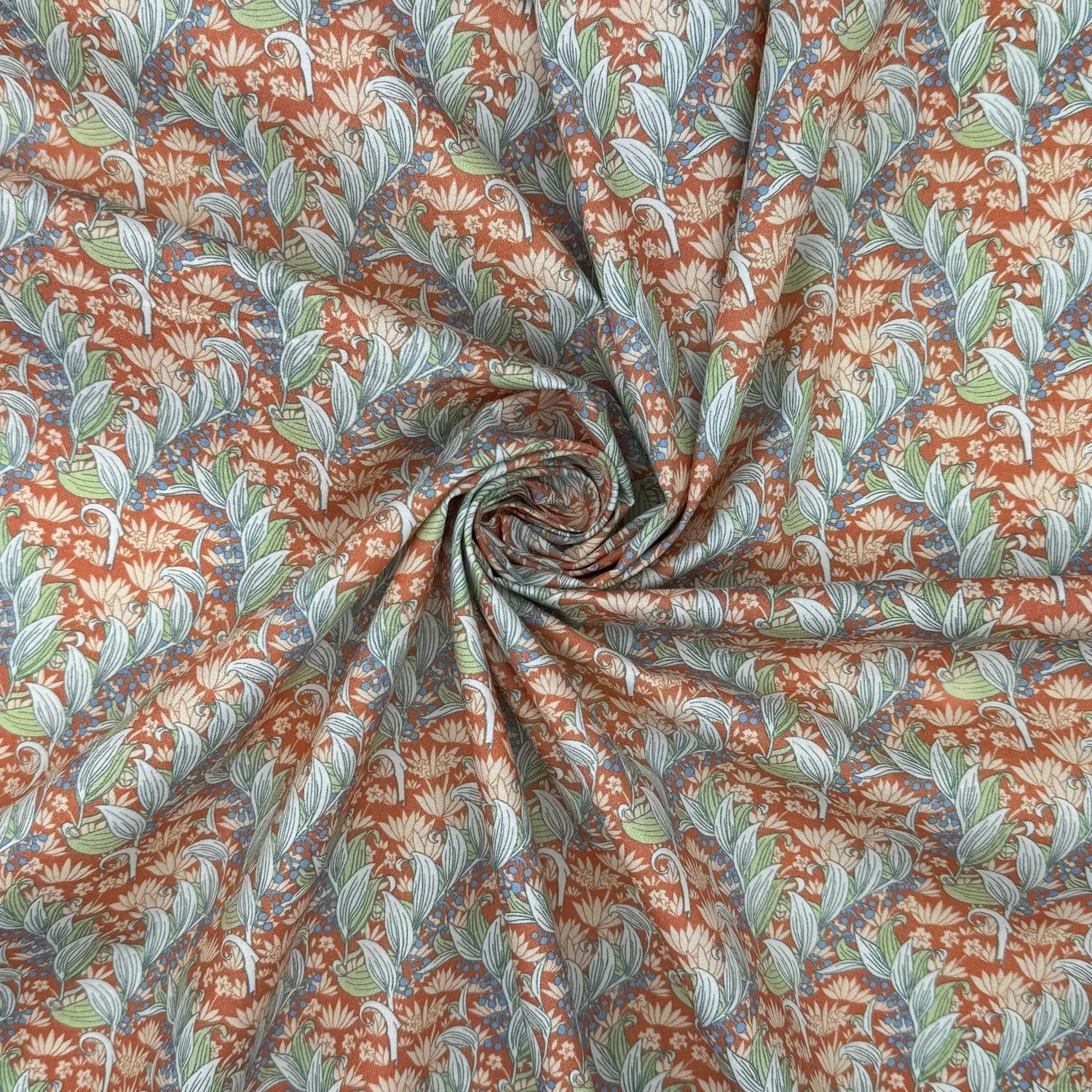 100% Cotton Percale Fabric | 44" (112cm) Wide Lightweight 200 Thread Count Dressmaking & Craft Material â€“ Maurice Pillard Verneuil Designs â€“ Sold by the Meter