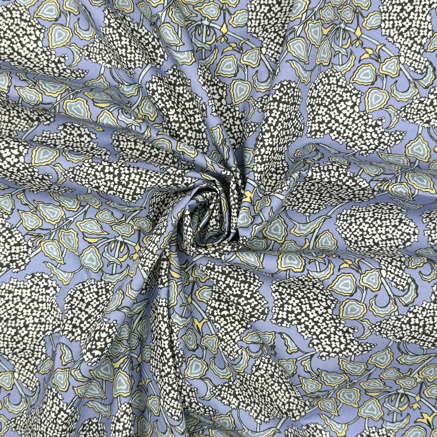 100% Cotton Percale Fabric | 44" (112cm) Wide Lightweight 200 Thread Count Dressmaking & Craft Material – Maurice Pillard Verneuil Designs – Sold by the Meter