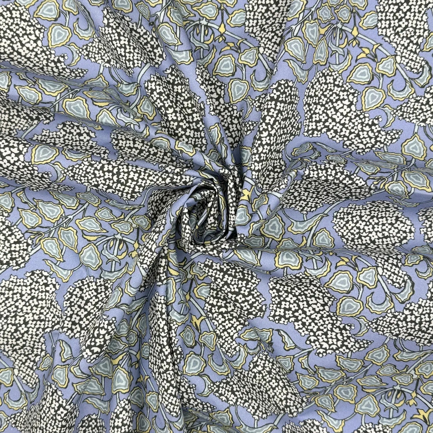 100% Cotton Percale Fabric | 44" (112cm) Wide Lightweight 200 Thread Count Dressmaking & Craft Material – Maurice Pillard Verneuil Designs – Sold by the Meter