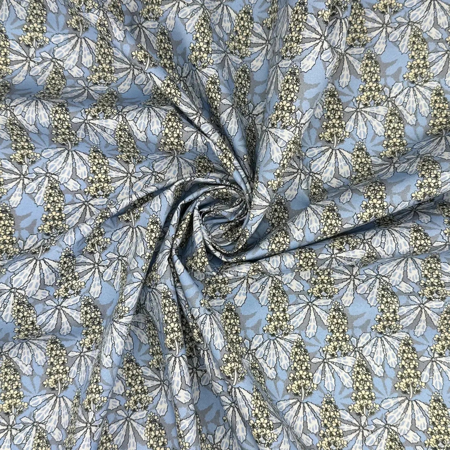 100% Cotton Percale Fabric | 44" (112cm) Wide Lightweight 200 Thread Count Dressmaking & Craft Material â€“ Maurice Pillard Verneuil Designs â€“ Sold by the Meter