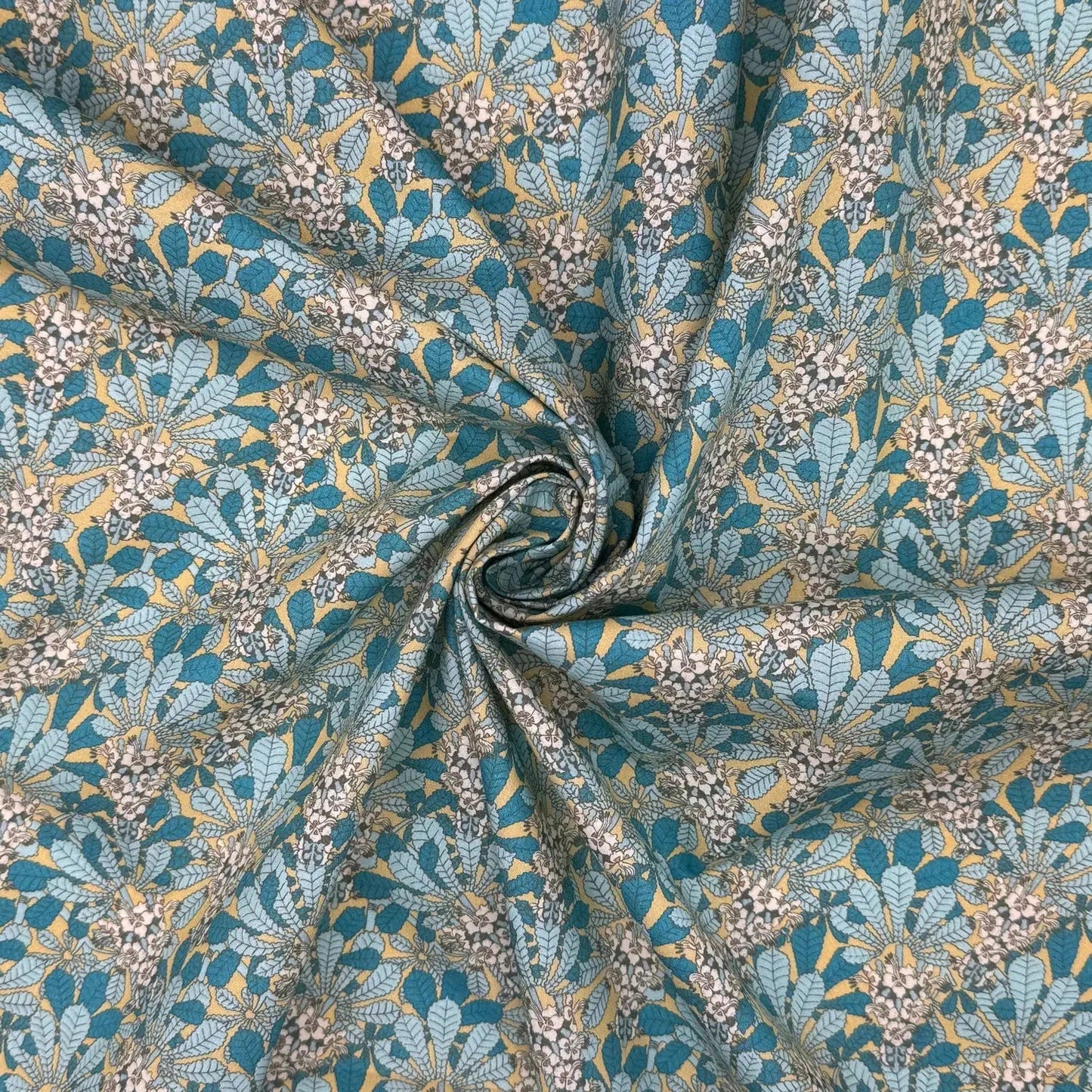 100% Cotton Percale Fabric | 44" (112cm) Wide Lightweight 200 Thread Count Dressmaking & Craft Material â€“ Maurice Pillard Verneuil Designs â€“ Sold by the Meter