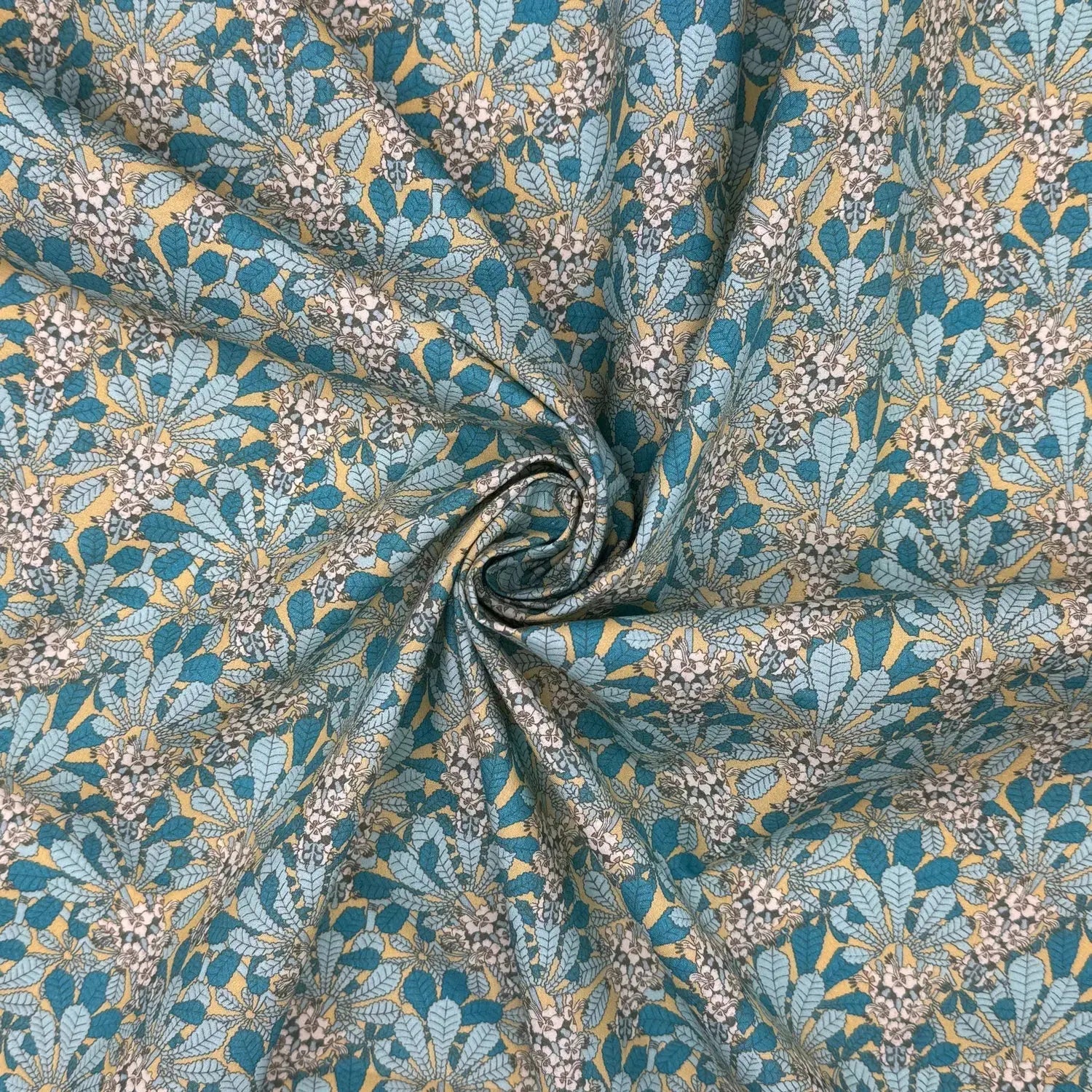 100% Cotton Percale Fabric | 44" (112cm) Wide Lightweight 200 Thread Count Dressmaking & Craft Material â€“ Maurice Pillard Verneuil Designs â€“ Sold by the Meter