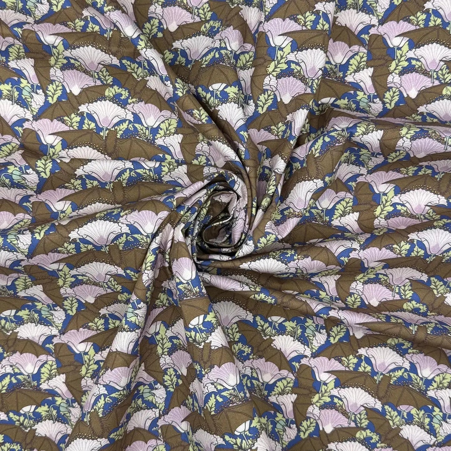 100% Cotton Percale Fabric | 44" (112cm) Wide Lightweight 200 Thread Count Dressmaking & Craft Material â€“ Maurice Pillard Verneuil Designs â€“ Sold by the Meter