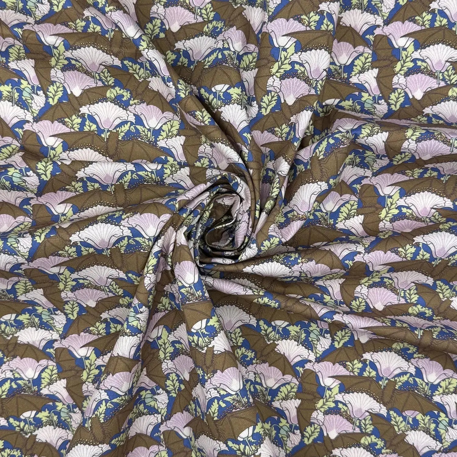 100% Cotton Percale Fabric | 44" (112cm) Wide Lightweight 200 Thread Count Dressmaking & Craft Material â€“ Maurice Pillard Verneuil Designs â€“ Sold by the Meter