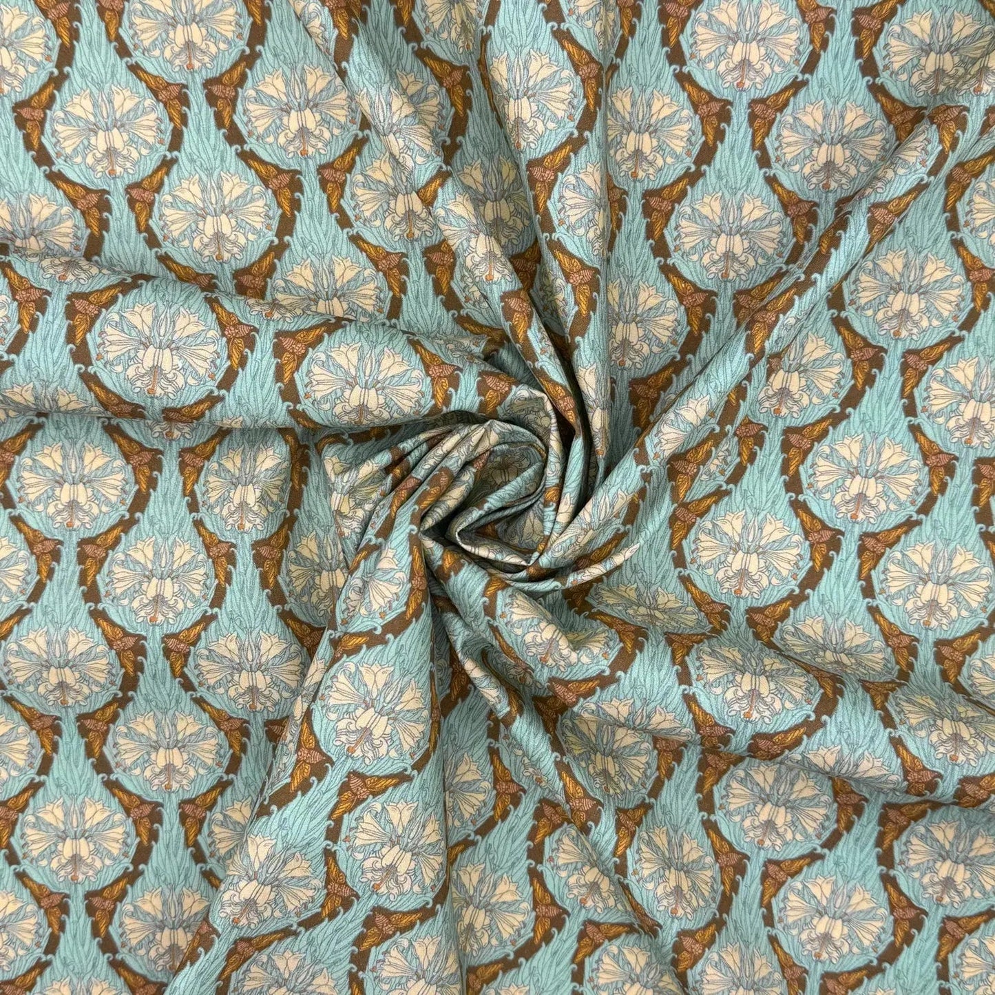 100% Cotton Percale Fabric | 44" (112cm) Wide Lightweight 200 Thread Count Dressmaking & Craft Material â€“ Maurice Pillard Verneuil Designs â€“ Sold by the Meter