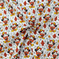 Steamboat Willie Cotton Percale Fabric | Lightweight 200 Thread Count 100% Cotton 44" (112cm) Wide Dressmaking & Craft Fabric â€“ Sold by the Meter