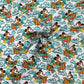 Steamboat Willie Cotton Percale Fabric | Lightweight 200 Thread Count 100% Cotton 44" (112cm) Wide Dressmaking & Craft Fabric â€“ Sold by the Meter