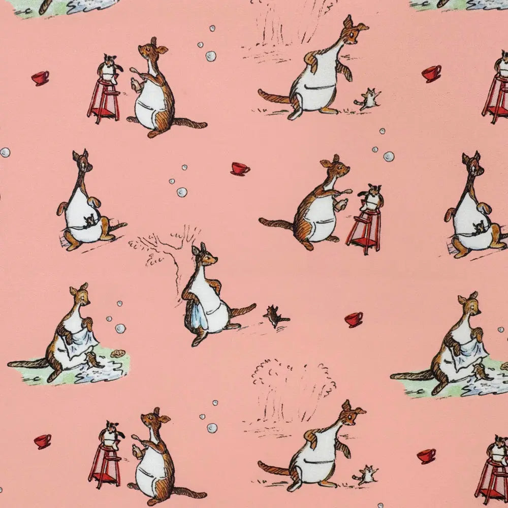 Winnie the Pooh Cotton Percale Fabric | Lightweight 200 Thread Count 100% Cotton 44" (112cm) Wide Dressmaking & Craft Fabric – Sold by the Meter