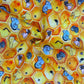 Winnie the Pooh Cotton Percale Fabric | Lightweight 200 Thread Count 100% Cotton 44" (112cm) Wide Dressmaking & Craft Fabric â€“ Sold by the Meter