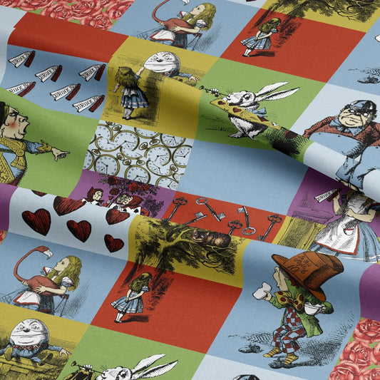 100% Cotton Percale Fabric | 44" (112cm) Wide Lightweight 200 Thread Count Dressmaking & Craft Material – Mix Designs – Sold by the Meter