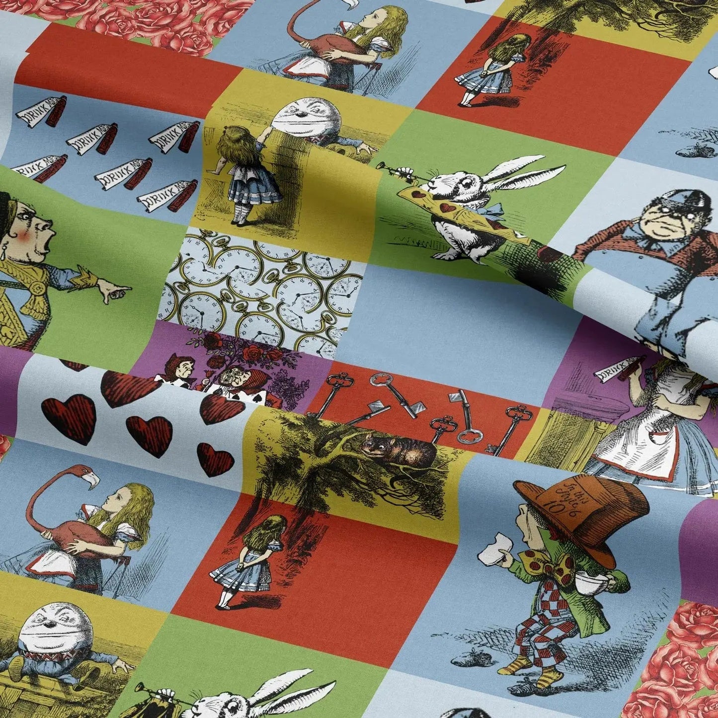 100% Cotton Percale Fabric | 44" (112cm) Wide Lightweight 200 Thread Count Dressmaking & Craft Material â€“ Mix Designs â€“ Sold by the Meter